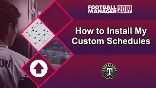FM19 How to install my Custom Schedules on Football Manager 2019