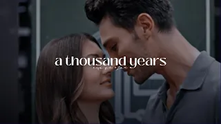 esra ve ozan | a thousand years (english subs/archived)