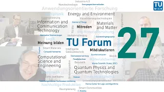 27. TU Forum: Corona und die Wissenschaft