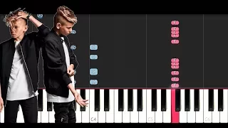 Marcus & Martinus - Guitar (Piano Tutorial)