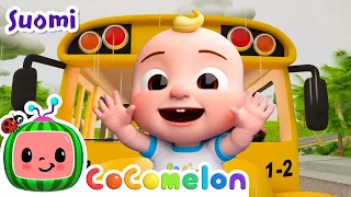 Bussin pyörät (koulu) | CoComelon Suomeksi - Kids Songs and Nursery Rhymes | Finnish Cartoons