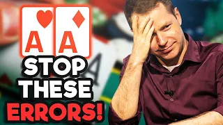 3 MISTAKES To AVOID With Pocket PAIRS!