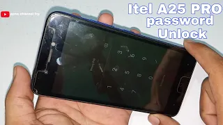 Itel A25 pro Hard reset Pattern Unlock Factotyreset Touchtube by shohag