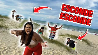 ESCONDE ESCONDE EXTREMO NA PRAIA!!!