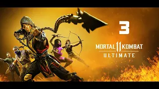 Нуб Сайбот VS Шао Кан. Mortal Kombat 11.