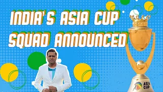 🇮🇳🏏 LIVE: Asia Cup Squad Announcement | Cricket Chaupaal #AsiaCup #IndianCricketTeam