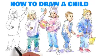 How to draw a child | IN-DEPTH BEGINNER TUTORIAL