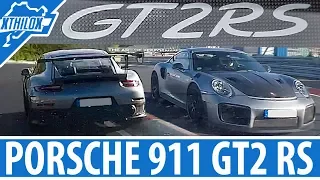 Fast Porsche 911 GT2 RS MR fly by - Nürburgring Nordschleife - Touristenfahrten BTG GT2RS