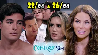 Contigo Sim: 22/04 a 26/04/2024 - Resumo Semanal de 22 a 26 de abril