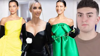 Here's Why Kim Kardashian & Dua Lipa Walked The Balenciaga Haute Couture Show