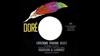 1972 Hudson & Landry - Obscene Phone Bust (mono)