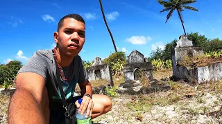 Visitando um CEMITÉRIO INDÍGENA ABANDONADO na praia