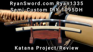 RyanSword .com Ryan1335 DIY Saya Semi-Custom Katana Review (part 2)