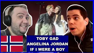 Toby Gad & Angelina Jordan - If I Were A Boy (Beyoncé cover) London Palladium - TEACHER PAUL REACTS