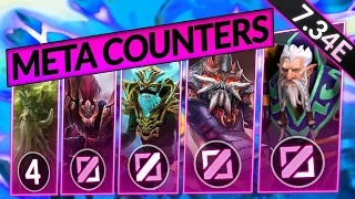 5 BROKEN HEROES and HOW TO EASILY COUNTER THEM! (Free MMR) - Dota 2 Meta Guide 7.34E