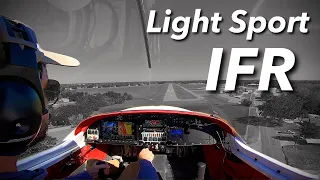 IFR Flight in a Light Sport - RNAV Approach to Minimums