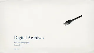 Digital Archives 2017