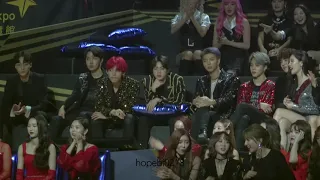 181214 MAMA BTS(방탄소년단)Reaction to Real Recognize 래퍼 무대