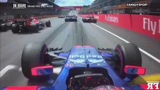 F1 Onboard Starts | 5 times Fernado Alonso has been 'torpedoed' at the start of a GP