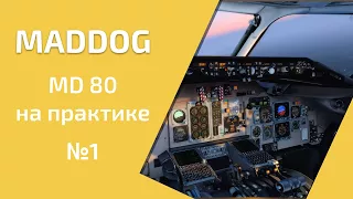 MADDOG MD 80 на практике. Часть 1. Overhead [Prepar3D]