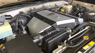 LX470 Cold Start, Warm Revs & Idle