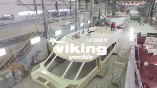 Viking 93 Motor Yacht Deckhouse Install