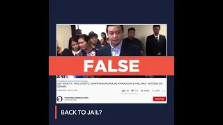 FALSE: Duterte orders Trillanes' imprisonment