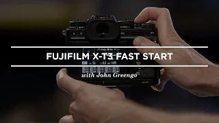 Fast Start: How To Use The FujifilmX T3 with John Greengo | CreativeLive