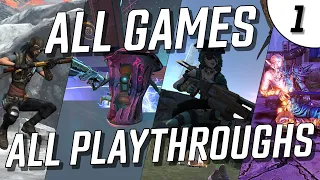 Borderlands All Games All Playthroughs Speedrun in 21:25:14 (Part 1)