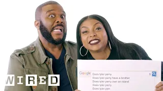 Taraji P. Henson & Tyler Perry Answer the Web's Most Searched Questions | WIRED