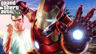 GTA 5 Mods - EVIL IRON MAN RAMPAGE!! Riot Mode With Tony Stark! GTA V Iron Man Mod Gameplay