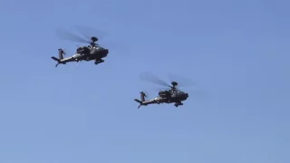 Apache Role Demo - Royal International Air Tattoo 2015