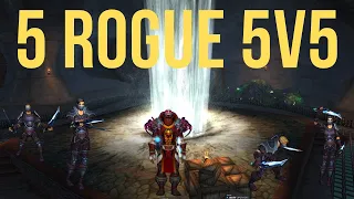 5 ROGUE 5v5 ARENA (WOTLK) AMBUSH OR DIE