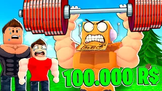 ВСЕ КАЧКИ В МИРЕ БОЯТСЯ МЕНЯ! ЭВОЛЮЦИЯ КАЧКА в РОБЛОКС ЧЕЛЛЕНДЖ! Roblox Muscle Evolution