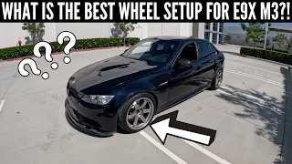 WHAT IS THE BEST WHEEL SETUP FOR THE E9X M3? | 2011 BMW M3 (E90) Build @abc.garage