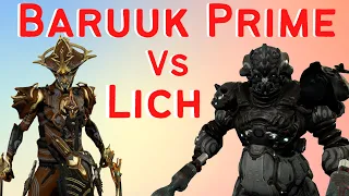 Warframe | Easy solo lich confrontation with Baruuk Prime