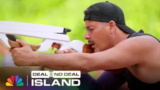 Will Boston Rob Make The Shot To Win $1.5 Million?! | Deal or No Deal Island | NBC