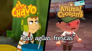 ¡El chavo animado pero en Animal Crossing! | “Aguas frescas”