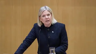 Magdalena Andersson: Sverige behöver samling och gemenskap, inte splittring