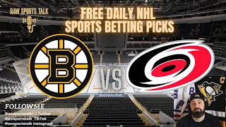 Boston Bruins Vs Carolina Hurricanes Game 6, 5/12/22 FREE NHL Sports betting info & predictions