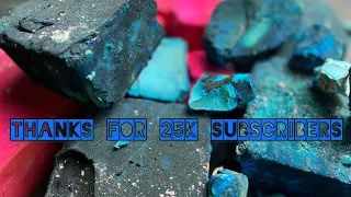 Dyed Blue & Purple BSN Gymchalk | Dusty Gymchalk Crush | ASMR | Satin