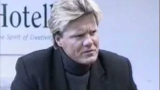 Dieter Bohlen's Interview during concert in Estonia 21.03.1998, part 1