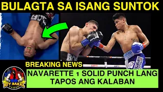 BREAKING: Navarette Panalo Knockout | Casimero Reaction Kay Usyk | Joshua Napaiyak