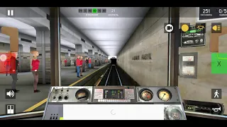 minsk metro simulator : Линия :Московская. нач. ст :Уручье.