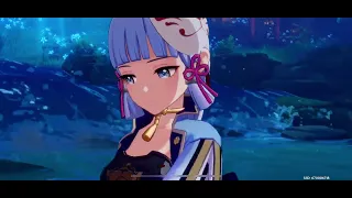 Kamisato Ayaka is in Love With The Traveler - Cutscene - Genshin Impact Mobile - iPhone 14 (60FPS)