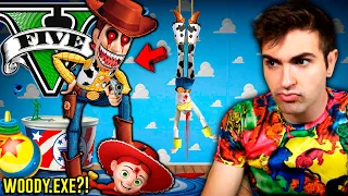 BUSCANDO a *WOODY.EXE* en Grand Theft Auto 5 !! 🤠😈🔪