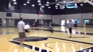 Tracy McGrady Practicing With Spurs