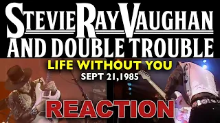 Brothers REACT to Stevie Ray Vaughan: Life Without You (Live 1985)