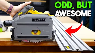 The DeWALT Track Saw is Kind of Odd, But I Think I Like It!