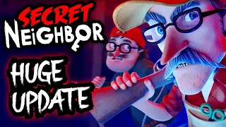 Exploring the NEW SECRET NEIGHBOR UPDATE!!